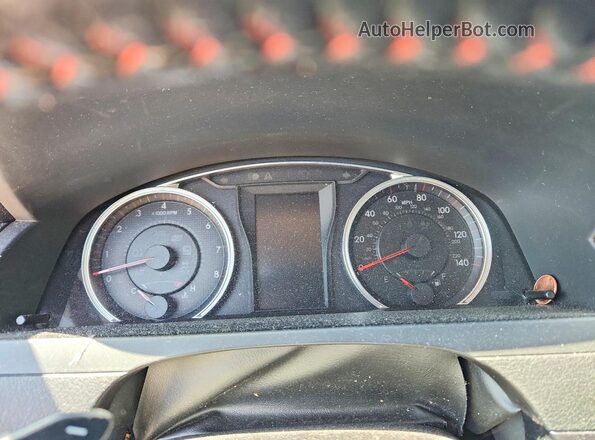 4T1BF1FK2GU591663 2016 TOYOTA CAMRY Серебряный Вид щитка приборов