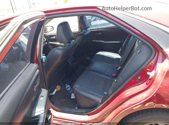 4T1BF1FK2GU595177 2016 TOYOTA CAMRY Red Widok naklejki z numerem VIN