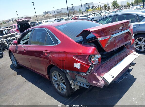 4T1BF1FK2GU595177 2016 TOYOTA CAMRY Red 