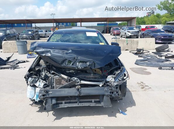 4T1BF1FK2HU438914 2017 TOYOTA CAMRY Black ხელსაწყოთა პანელის ხედი