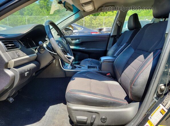 4T1BF1FK2HU455079 2017 TOYOTA CAMRY Черный 