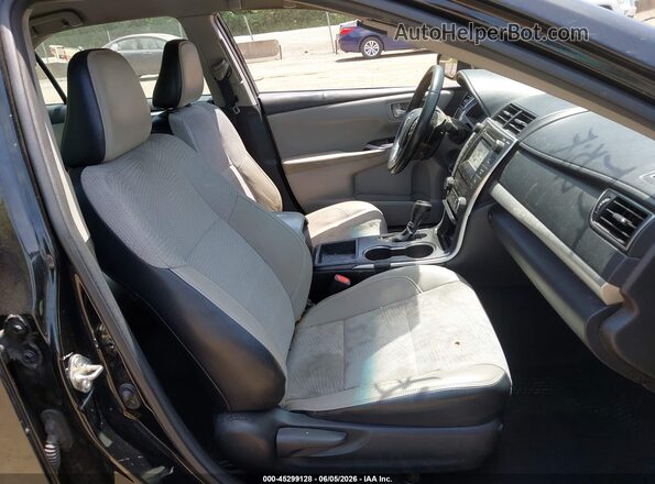 4T1BF1FK2HU742163 2017 TOYOTA CAMRY Black Սալոնի դիմացի տեսք