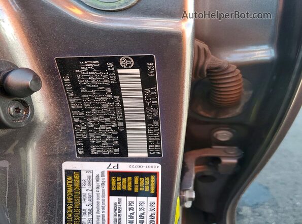 4T1BF1FK2HU794540 2017 TOYOTA CAMRY Gray 