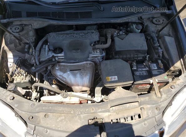 4T1BF1FK2HU797499 2017 TOYOTA CAMRY Серый Вид задней части салона