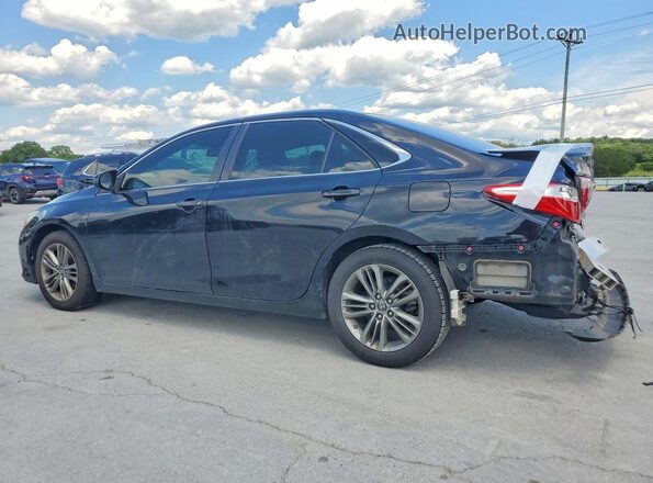 4T1BF1FK3GU135669 2016 TOYOTA CAMRY Black Задня ліва чверть