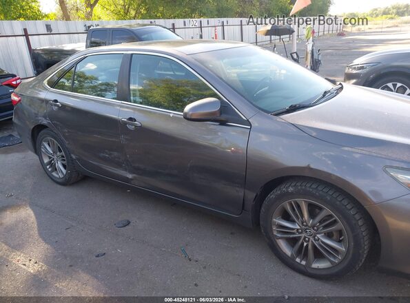 4T1BF1FK3GU153007 2016 TOYOTA CAMRY Gray წინა ხედი