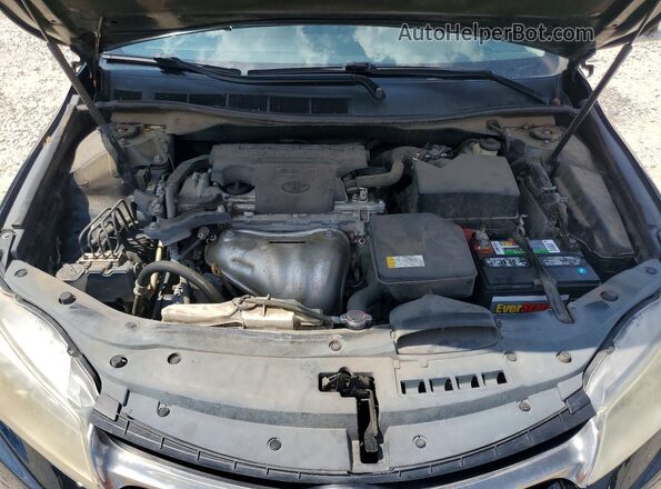 4T1BF1FK3GU196844 2016 TOYOTA CAMRY Charcoal Вид задньої частини салону