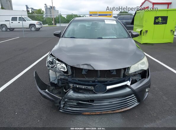 4T1BF1FK3GU203579 2016 TOYOTA CAMRY Gray ხელსაწყოთა პანელის ხედი