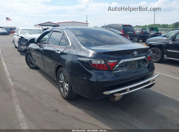 4T1BF1FK3GU245217 2016 TOYOTA CAMRY Black Trasero izquierdo