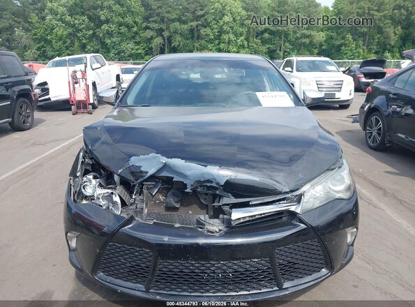 4T1BF1FK3GU245217 2016 TOYOTA CAMRY Black Vista del cuadro de instrumentos