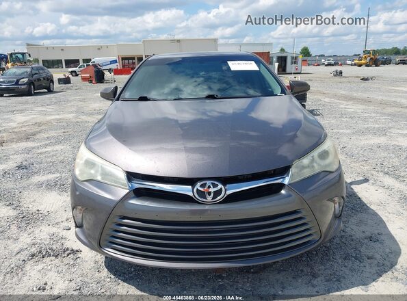 4T1BF1FK3GU265371 2016 TOYOTA CAMRY Gray Instrument cluster view
