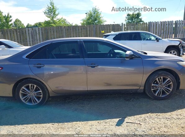 4T1BF1FK3GU553522 2016 TOYOTA CAMRY Gray Vista interior trasera