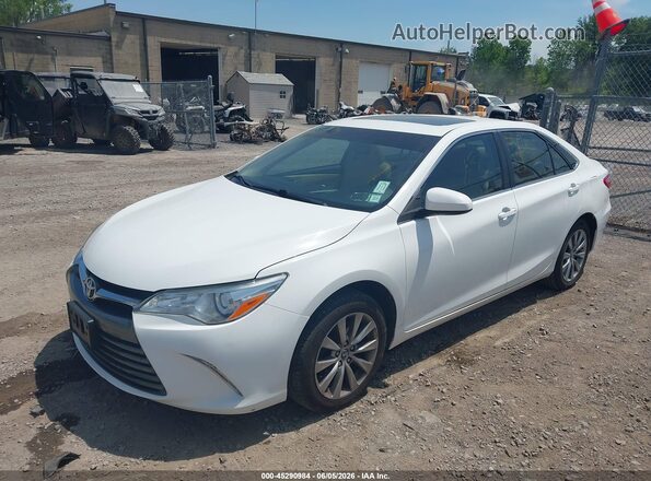 4T1BF1FK3GU596192 2016 TOYOTA CAMRY Белый Передняя левая четверть