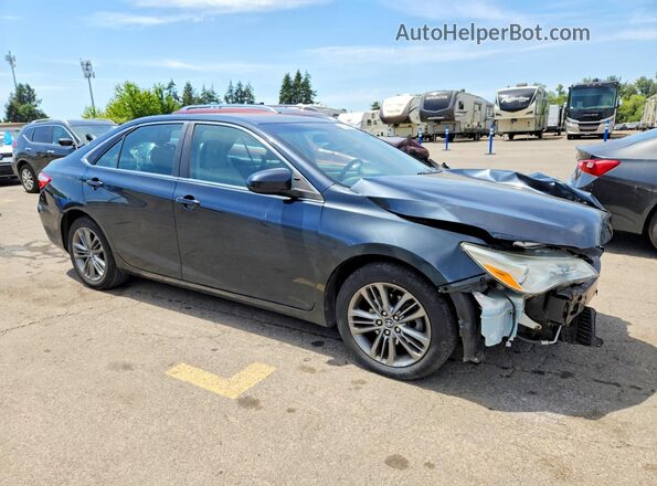 4T1BF1FK3HU331693 2017 TOYOTA CAMRY Black Передня права чверть
