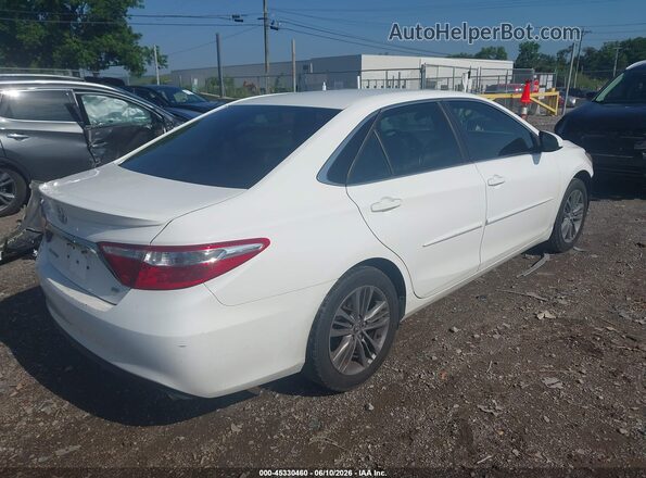 4T1BF1FK3HU347019 2017 TOYOTA CAMRY Белый Задняя правая четверть