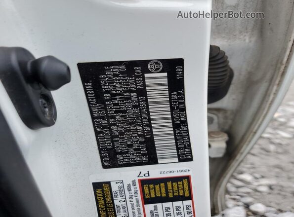 4T1BF1FK3HU435813 2017 TOYOTA CAMRY White Widok komory silnika