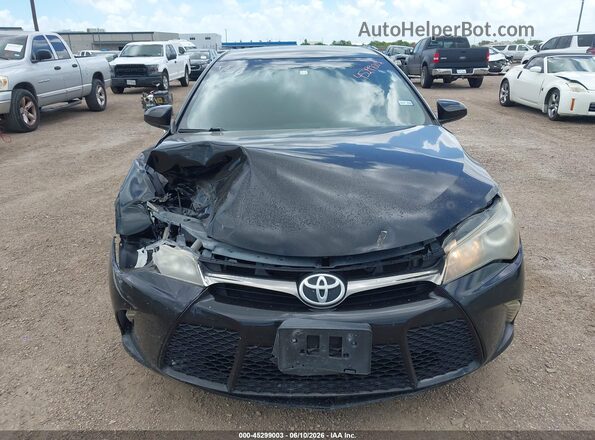 4T1BF1FK3HU439683 2017 TOYOTA CAMRY Black Սարքավորումների վահանակի տեսք