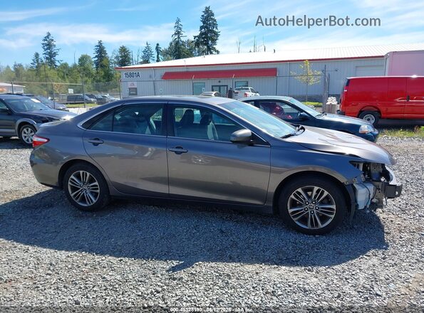 4T1BF1FK4GU176893 2016 TOYOTA CAMRY Gray Vista interior de 360 grados