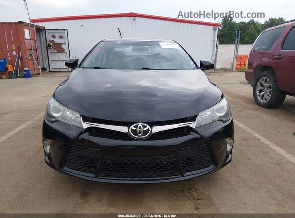 4T1BF1FK4GU189207 2016 TOYOTA CAMRY Black Vista interior trasera