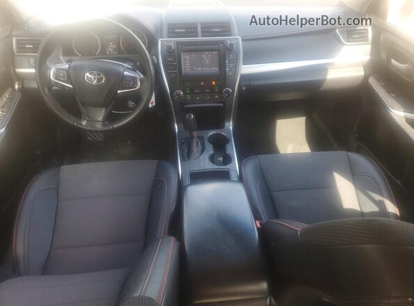 4T1BF1FK4GU211710 2016 TOYOTA CAMRY Blue Առջևի վահանակի տեսք