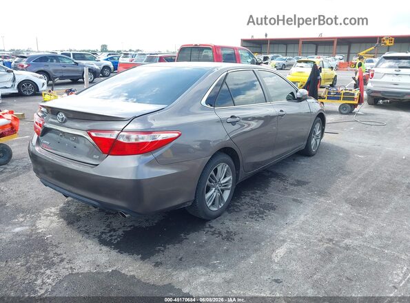 4T1BF1FK4GU222495 2016 TOYOTA CAMRY Gray Trasero derecho