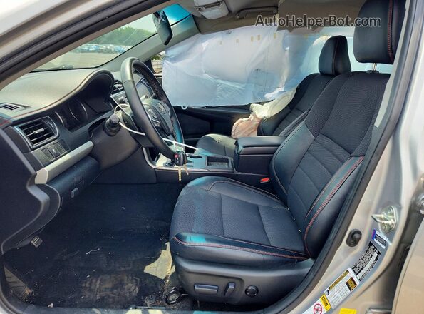 4T1BF1FK4GU527348 2016 TOYOTA CAMRY Silver Սալոնի դիմացի տեսք
