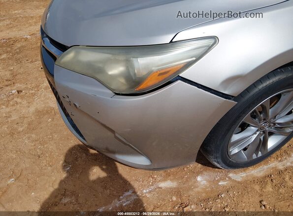 4T1BF1FK4GU528676 2016 TOYOTA CAMRY Silver წინა ხედი
