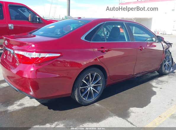 4T1BF1FK4GU533151 2016 TOYOTA CAMRY Red Trasero derecho