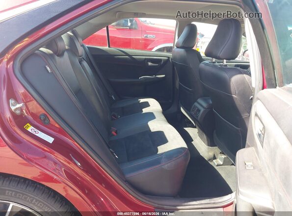 4T1BF1FK4GU533151 2016 TOYOTA CAMRY Red Vista de la etiqueta del VIN