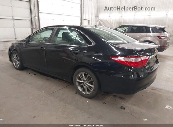 4T1BF1FK4GU543534 2016 TOYOTA CAMRY Black Задня ліва чверть