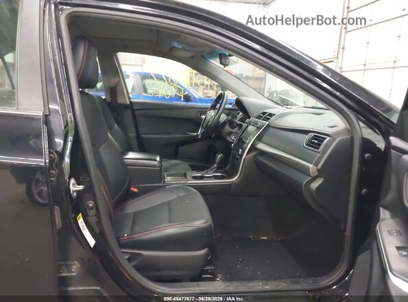 4T1BF1FK4GU543534 2016 TOYOTA CAMRY Black Вид салону спереду