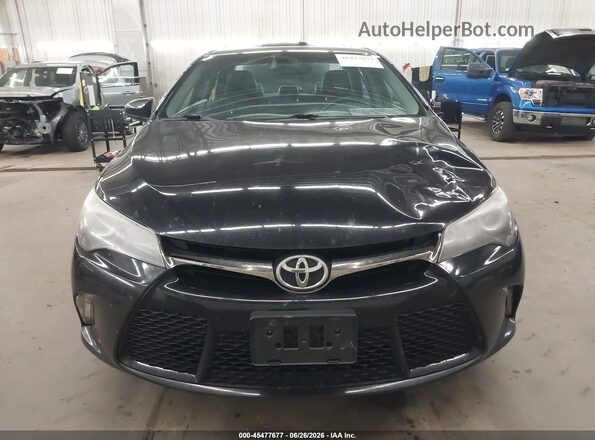 4T1BF1FK4GU543534 2016 TOYOTA CAMRY Black Вид щитка приладів