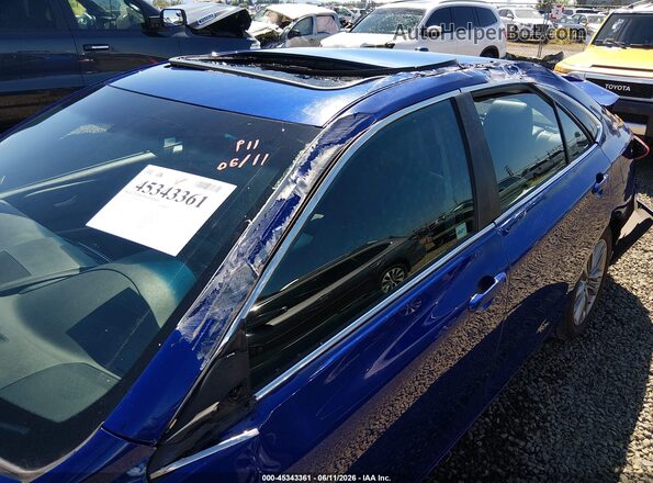 4T1BF1FK4GU554324 2016 TOYOTA CAMRY Blue Вид спереду