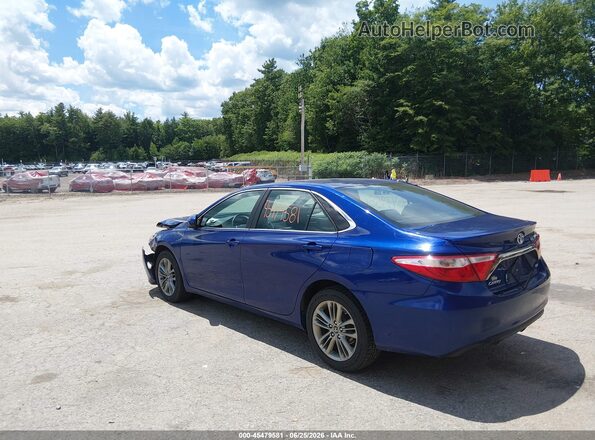 4T1BF1FK4GU569812 2016 TOYOTA CAMRY Blue Rear left