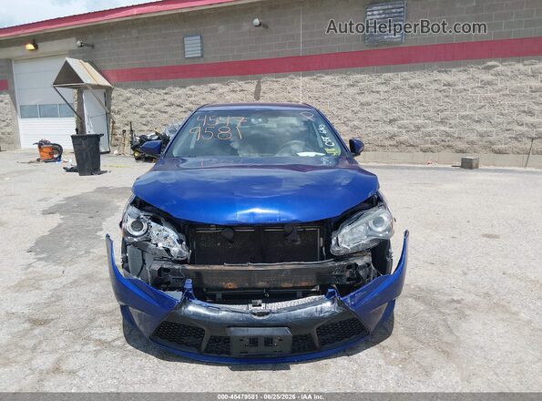 4T1BF1FK4GU569812 2016 TOYOTA CAMRY Blue Front view