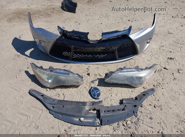 4T1BF1FK4HU351290 2017 TOYOTA CAMRY Серебряный Вид щитка приборов