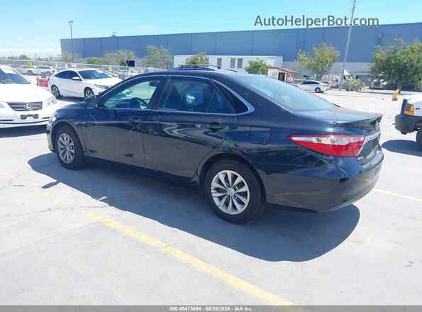 4T1BF1FK4HU355663 2017 TOYOTA CAMRY Black Rear left
