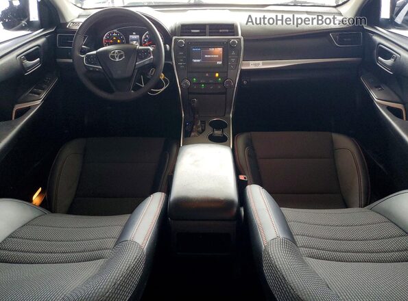 4T1BF1FK4HU807966 2017 TOYOTA CAMRY Black Vista del salpicadero