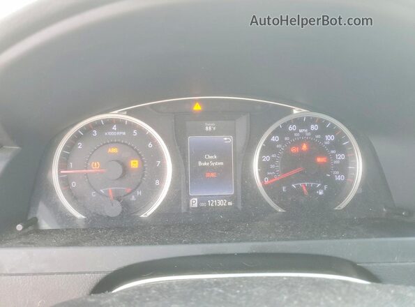 4T1BF1FK5GU211411 2016 TOYOTA CAMRY Gray Instrument cluster view