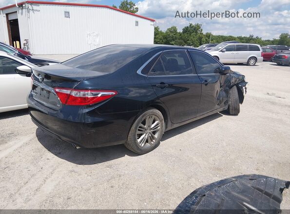 4T1BF1FK5GU212381 2016 TOYOTA CAMRY Light Blue Задняя правая четверть