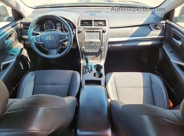 4T1BF1FK5GU240150 2016 TOYOTA CAMRY Black Вид панелі приладів