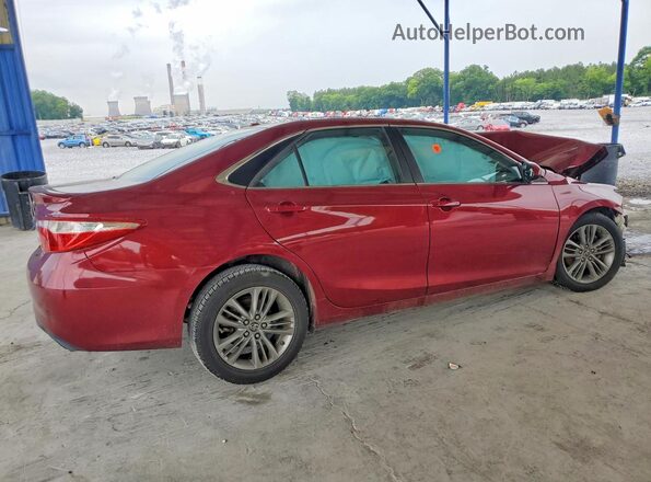4T1BF1FK5GU510686 2016 TOYOTA CAMRY Red Tył prawy