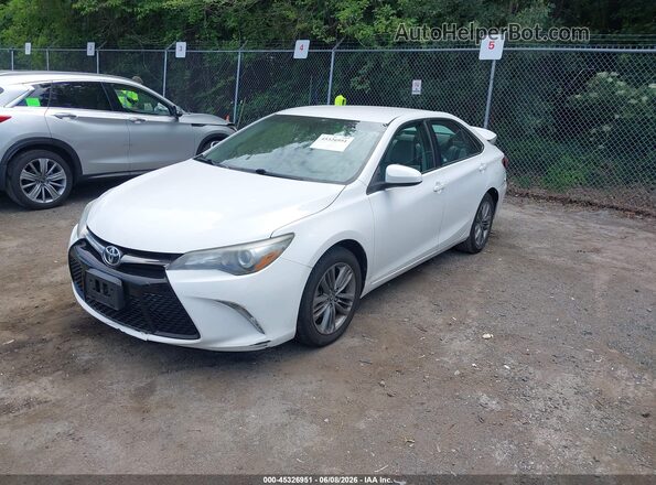 4T1BF1FK5GU554459 2016 TOYOTA CAMRY White Передня ліва чверть