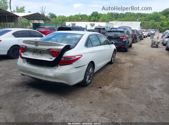 4T1BF1FK5GU554459 2016 TOYOTA CAMRY White Задня права чверть