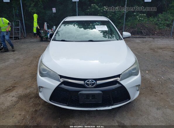 4T1BF1FK5GU554459 2016 TOYOTA CAMRY White Вид щитка приладів