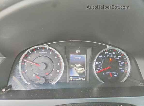 4T1BF1FK5HU346552 2017 TOYOTA CAMRY Серый Вид щитка приборов