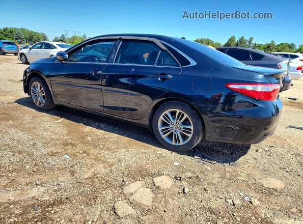 4T1BF1FK5HU360807 2017 TOYOTA CAMRY Blue Rear left