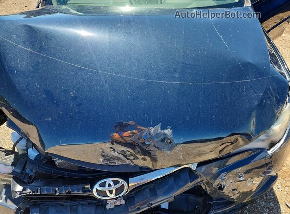 4T1BF1FK5HU360807 2017 TOYOTA CAMRY Blue Rear interior view