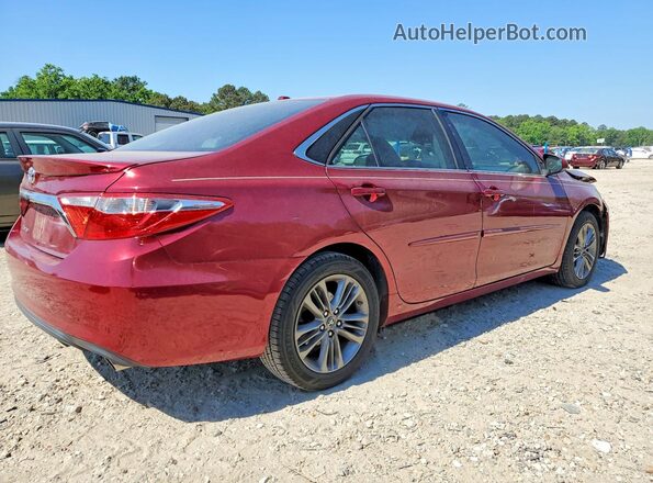 4T1BF1FK5HU619005 2017 TOYOTA CAMRY Red 