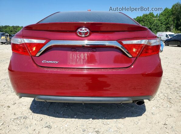 4T1BF1FK5HU619005 2017 TOYOTA CAMRY Red 